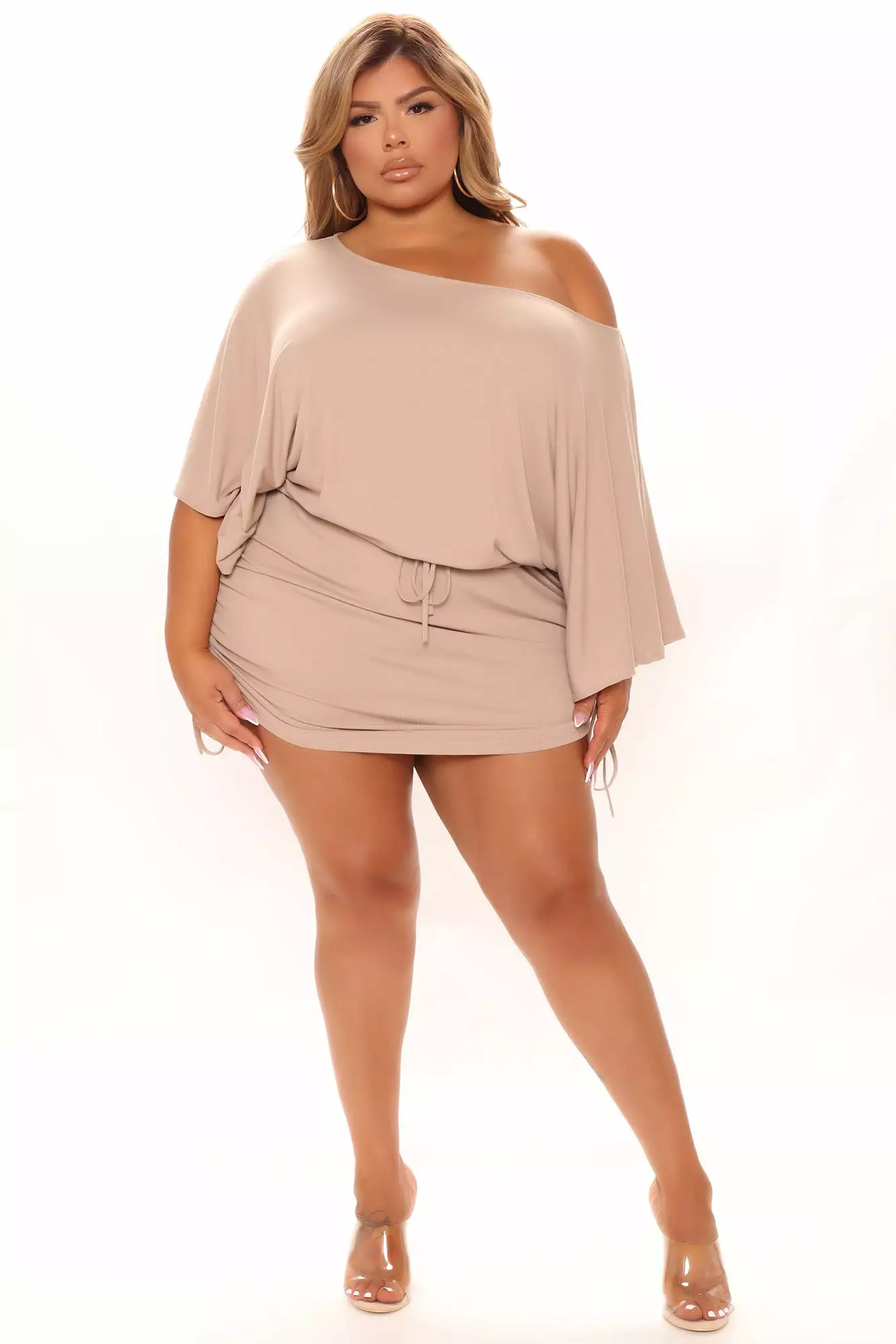Fashion Nova Less Excuses Mini Dress - Taupe 11 Fashion Nova Less Excuses Mini Dress - Taupe - Image 9