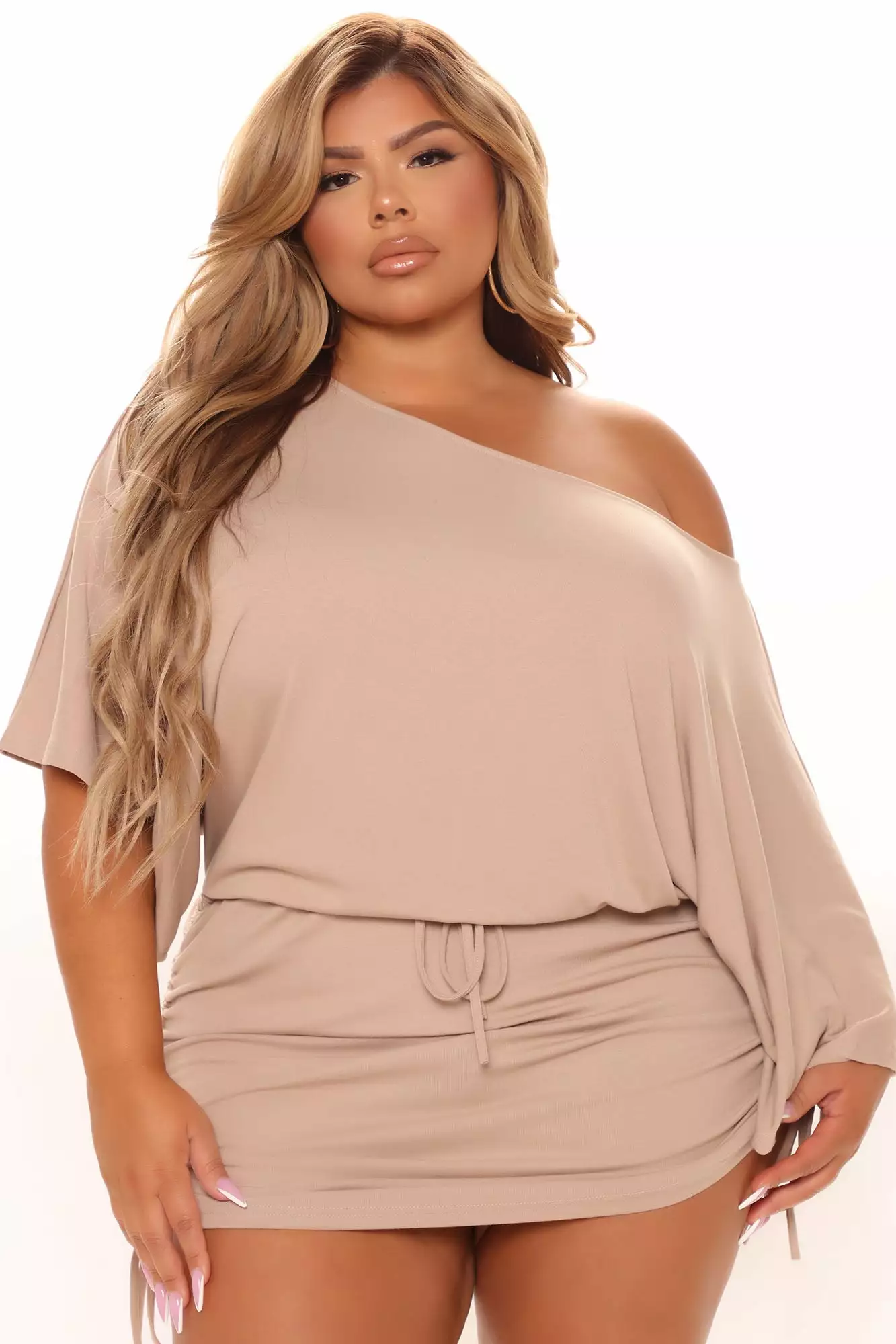 Fashion Nova Less Excuses Mini Dress - Taupe 10 Fashion Nova Less Excuses Mini Dress - Taupe - Image 8