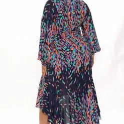 Fashion Nova My Whole Heart Maxi Dress - Navy/combo -Fashion Nova Dresses Shop 07 12 21Studio3 ME KP 13 30 51 35 DR11681 Navycombo 2742 PLUS NT