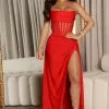 Fashion Nova Layla Corset Maxi Dress - Red -Fashion Nova Dresses Shop 07 12 22Studio6 DN RL 09 30 12 4 LD8958 Red P 4440 EH