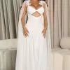 Fashion Nova Celeste Maxi Dress - White -Fashion Nova Dresses Shop 07 12 22Studio6 DN RL 11 15 36 25 BD2992 White 4643 PB
