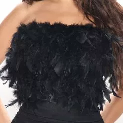 Fashion Nova Noa Feather Mini Dress - Black -Fashion Nova Dresses Shop 07 13 22Studio2 MS K 09 52 53 11 XS1457 Black 0477 JB