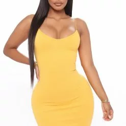 Fashion Nova Fit's Time For Change Mini Dress - Orange