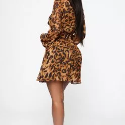 Fashion Nova Leader Of The Pack Mini Dress - Brown -Fashion Nova Dresses Shop 07 17 19 Studio 1 DV 11 59 59 6 D1721 Brown 3703 JK scaled