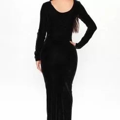 Fashion Nova Valerie Velvet Maxi Dress - Black -Fashion Nova Dresses Shop 07 18 22Studio2 CE 10 31 08 11 DZ7805 Black 0216 JB