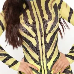 Fashion Nova Wild Girl Mesh Maxi Dress - Black/combo -Fashion Nova Dresses Shop 07 18 22Studio2 CE RL 15 07 48 39 BCCDS23661 Blackcombo 0565 JB