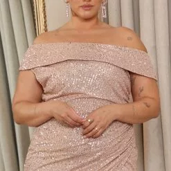 Fashion Nova Almost Famous Sequin Maxi Dress - Champagne -Fashion Nova Dresses Shop 07 18 22Studio6 RT KJ 10 30 29 8 9412P1 Champagne 8048 PLUS PB