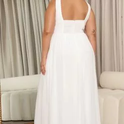 Fashion Nova When I'm With You Maxi Dress - White -Fashion Nova Dresses Shop 07 18 22Studio6 RT KJ 10 47 03 12 MF21259 White 8080 PLUS KS