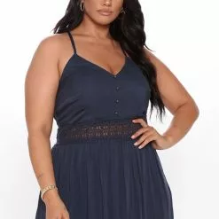 Fashion Nova Holy Ship Maxi Dress - Navy -Fashion Nova Dresses Shop 07 20 20Studio3 RM SA 14 46 25 63 MA9006 Navy 0761 PLUS EH