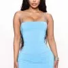 Fashion Nova Danielle Double Lined Mini Dress - Blue -Fashion Nova Dresses Shop 07 22 21Studio3 CE RL 10 56 30 6 4688DY Blue PR 0250 JB