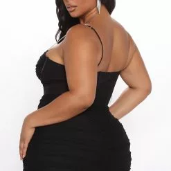 Fashion Nova Dreaming Of Dancing Mini Dress - Black -Fashion Nova Dresses Shop 07 23 21Studio3 DD KP 10 58 07 18 SK0024 Black 3935 PLUS KL