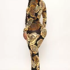 Fashion Nova Not By Mistake Velvet Maxi Dress - Black/combo -Fashion Nova Dresses Shop 07 25 22Studio3 RT RL 14 44 22 20 D20020V Blackcombo 0783 JB