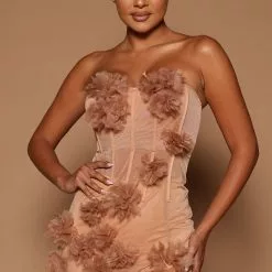 Fashion Nova Josefine Mesh Maxi Dress - Nude -Fashion Nova Dresses Shop 07 25 22Studio6 ME KP 11 06 51 14 A34959 Nude 8907 SG