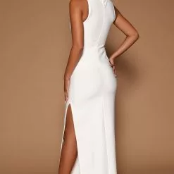 Fashion Nova Calista Bandage Maxi Dress - White -Fashion Nova Dresses Shop 07 25 22Studio6 ME KP 12 00 01 25 GW22C1110 White 9089 SG