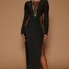 Fashion Nova Sherry Maxi Dress - Black -Fashion Nova Dresses Shop 07 25 22Studio6 ME KP 15 15 55 47 BD317 Black 9408 KS