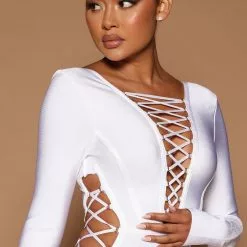 Fashion Nova Sherry Maxi Dress - White -Fashion Nova Dresses Shop 07 25 22Studio6 ME KP 15 28 35 49 BD317 White 9443 KS