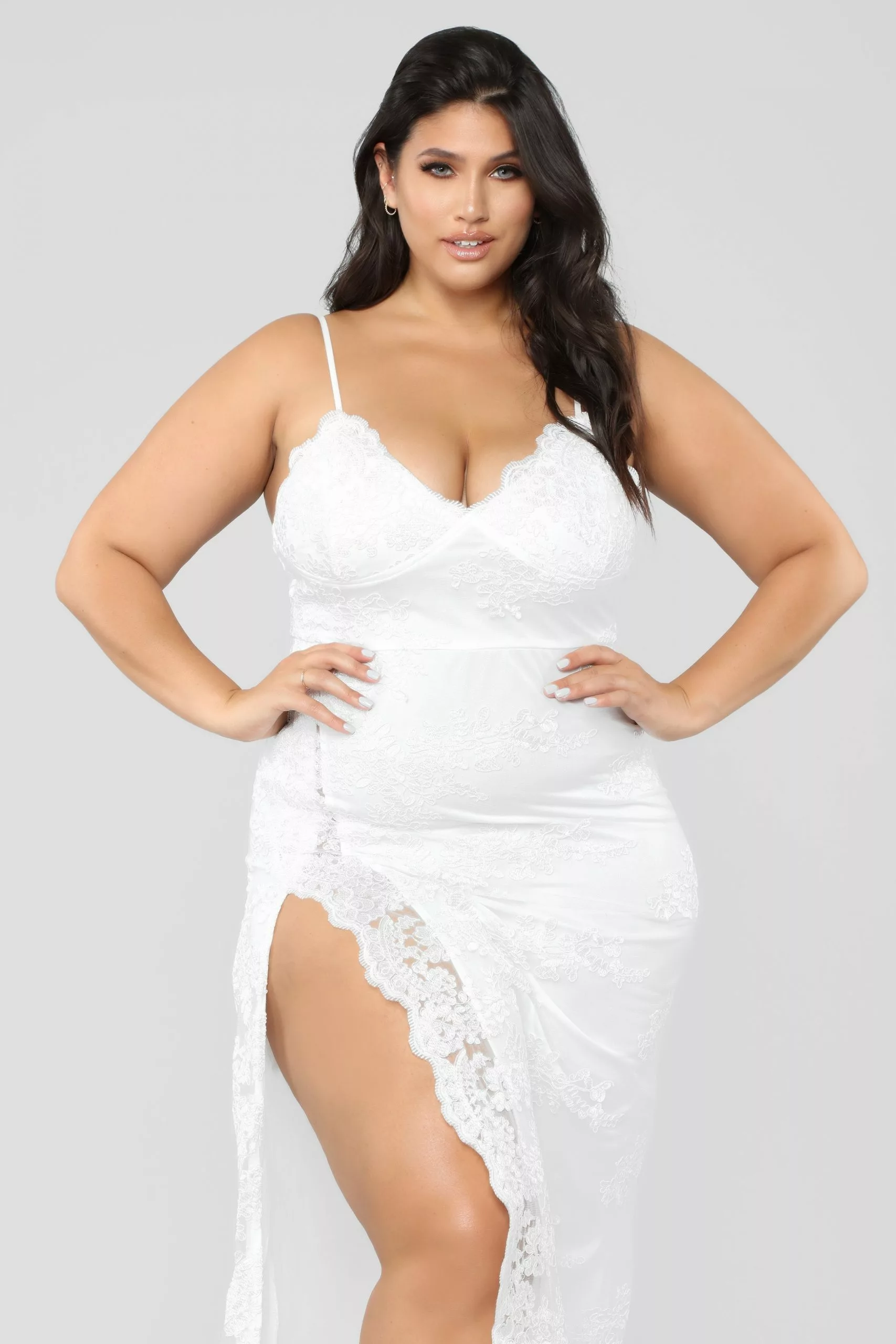 Fashion Nova A Night In Tokyo Lace Dress - White 8 Fashion Nova A Night In Tokyo Lace Dress - White - Image 6