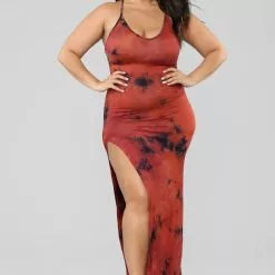 Fashion Nova Dye For Me Dress - Rust -Fashion Nova Dresses Shop 07 27 18 Studio 1 10 50 03 D1028TD Rust 13817 AJ scaled