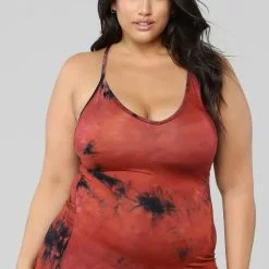 Fashion Nova Dye For Me Dress - Rust -Fashion Nova Dresses Shop 07 27 18 Studio 1 10 50 29 D1028TD Rust 13822 AJ scaled