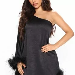 Fashion Nova Dreamy Moment Mini Dress - Black -Fashion Nova Dresses Shop 07 27 22Studio2 ME RL 11 18 59 19 GD2582 Black 0292 KS