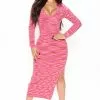 Fashion Nova Bright Ideas Sweater Maxi Dress - Pink/combo -Fashion Nova Dresses Shop 07 27 22Studio2 ME RL 15 47 41 53 LD7425BFN Pinkcombo 0243 PB