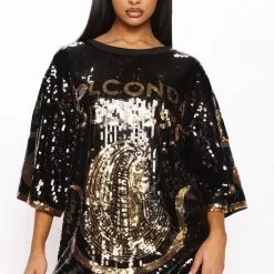 Fashion Nova Goddesses Sequin Tunic - Black -Fashion Nova Dresses Shop 07 27 22Studio5 KJ RL 15 29 54 43 FD521 Black P 3298 SG