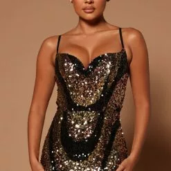 Fashion Nova Gala Glam Sequin Maxi Gown - Black/combo -Fashion Nova Dresses Shop 07 27 22Studio5 SN KP 13 30 02 23 BCCDQ22379 Blackcombo 9795 SG