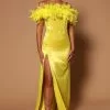 Fashion Nova Hanalei Feather Maxi Dress - Chartreuse -Fashion Nova Dresses Shop 07 27 22Studio5 SN KP 14 05 19 28 GW22C1124 Chartreuse 9866 KS