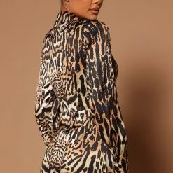 Fashion Nova Dionne Satin Maxi Dress - Brown/combo -Fashion Nova Dresses Shop 07 27 22Studio5 SN KP 14 39 47 32 B34970 Browncombo PR 9935 SG