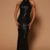 Fashion Nova Lori Sequin Maxi Dress - Black -Fashion Nova Dresses Shop 07 27 22Studio5 SN KP 15 30 51 38 FN709 Black 10028 KS