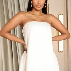 Fashion Nova High Expectations Satin Gown - White -Fashion Nova Dresses Shop 07 28 22Studio7 ME AC 14 37 27 42 GW22X2129 White 0212 JB