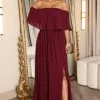 Fashion Nova Right By Your Side Maxi Dress - Burgundy -Fashion Nova Dresses Shop 07 28 22Studio7 ME AC 14 56 01 48 M21053 Burgundy 0244 EH