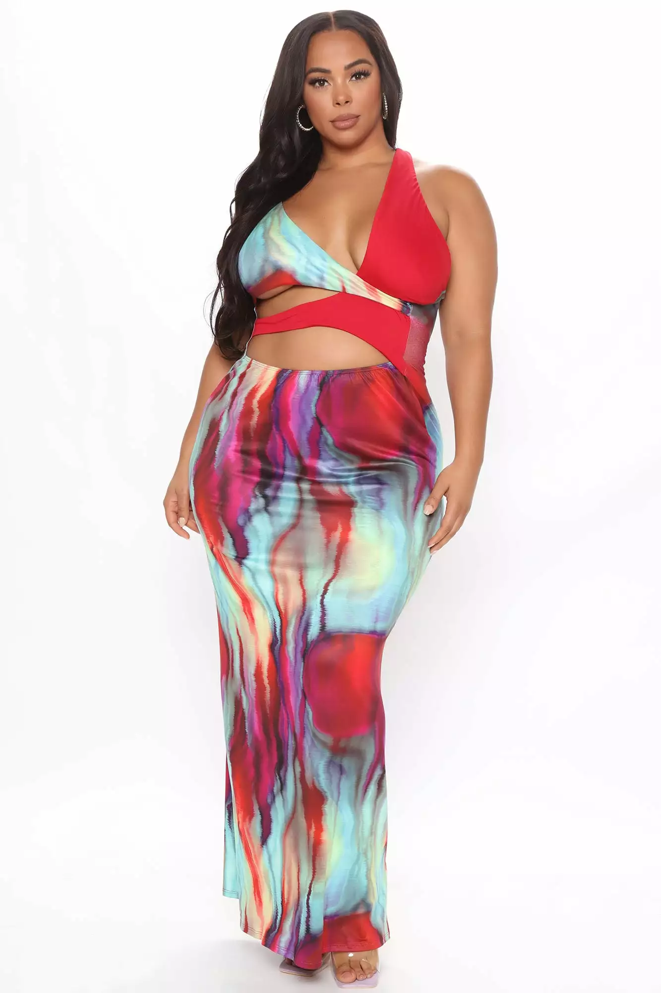 Fashion Nova Almost Famous Maxi Dress - Multi Color 9 Fashion Nova Almost Famous Maxi Dress - Multi Color - Image 7