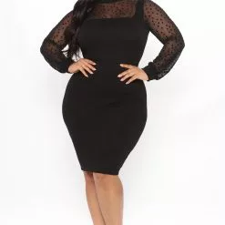Fashion Nova Come My Way Midi Dress - Black -Fashion Nova Dresses Shop 07 29 21Studio3 JP MJ 11 46 27 35 D8637 Black 6292 PLUS WG