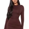Fashion Nova Strolling Around Town Mini Dress - Brown -Fashion Nova Dresses Shop 07 31 20Studio1 JP CP 11 58 30 30 D0124 Brown 3825 KL