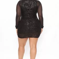 Fashion Nova Here To Party Sequin Mini Dress - Black 16 Fashion Nova Here To Party Sequin Mini Dress - Black -Fashion Nova Dresses Shop 08 02 21Studio3 CE TB 11 46 07 38 PD75821B Black 7672 PLUS KS