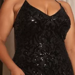 Fashion Nova Royal Sequin Maxi Dress - Black/combo 14 Fashion Nova Royal Sequin Maxi Dress - Black/combo -Fashion Nova Dresses Shop 08 02 22Studio5 SN DJ 13 29 06 12 fn738 Blackcombo 0522 PLUS WG