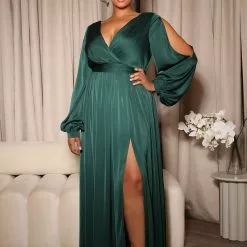 Fashion Nova Belle Maxi Dress - Emerald 11 Fashion Nova Belle Maxi Dress - Emerald -Fashion Nova Dresses Shop 08 02 22Studio5 SN DJ 14 28 19 22 MF21043 Emerald 0667 PLUS KS