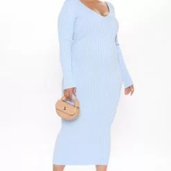 Fashion Nova Kallan Knit Dress - Blue -Fashion Nova Dresses Shop 08 03 20Studio2 MS DJ 14 05 06 66 21449 Blue PLUS 10415 RA