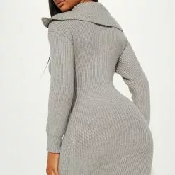 Fashion Nova Amika Sweater Mini Dress - Heather Grey 9 Fashion Nova Amika Sweater Mini Dress - Heather Grey -Fashion Nova Dresses Shop 08 03 22Studio1 ME KP 10 26 37 1 14683 HeatherGrey 0025 PB