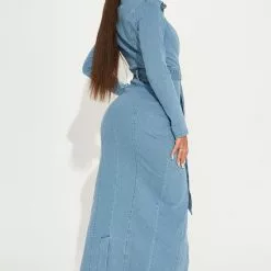 Fashion Nova Alyana Denim Maxi Dress - Medium Wash -Fashion Nova Dresses Shop 08 05 22Studio1 KJ JM 14 48 46 31 CAD1001 MediumWash 1972 JB