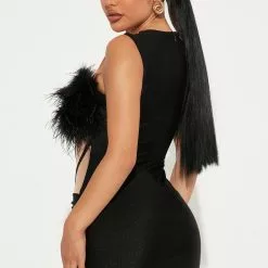 Fashion Nova Let's Party Feather Mini Dress - Black 12 Fashion Nova Let's Party Feather Mini Dress - Black -Fashion Nova Dresses Shop 08 05 22Studio2 DM OS 11 16 22 21 DND52172 Black 4428 JB