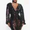 Fashion Nova Yves Sequin Mini Dress - Black -Fashion Nova Dresses Shop 08 05 22Studio3 RM DJ 15 18 18 11 1653P1 Black 0164 JB