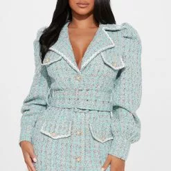 Fashion Nova Boss Woman Tweed Mini Dress - Mint 14 Fashion Nova Boss Woman Tweed Mini Dress - Mint -Fashion Nova Dresses Shop 08 08 22Stduio1 CE AC 09 45 41 7 SD375822FN Mint 2403 PB