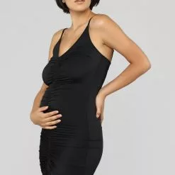 Fashion Nova Shanghai Ruched Dress - Black 40 Fashion Nova Shanghai Ruched Dress - Black -Fashion Nova Dresses Shop 08 09 18 Studio 3 11 39 42 D738 Black 0512 AJ scaled