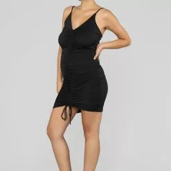 Fashion Nova Shanghai Ruched Dress - Black 39 Fashion Nova Shanghai Ruched Dress - Black -Fashion Nova Dresses Shop 08 09 18 Studio 3 11 39 44 D738 Black 0513 AJ scaled