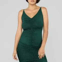 Fashion Nova Shanghai Ruched Dress - Hunter Green 30 Fashion Nova Shanghai Ruched Dress - Hunter Green -Fashion Nova Dresses Shop 08 09 18 Studio 3 11 50 15 D738 Hunter 0512 AJ scaled