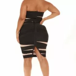 Fashion Nova More Martinis Bandage Midi Dress - Black 22 Fashion Nova More Martinis Bandage Midi Dress - Black -Fashion Nova Dresses Shop 08 09 21Studio1 ME TB 10 19 19 9 BD159 Black 7640 PLUS KL