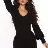 Fashion Nova Steph Sweater Mini Dress - Black 2 Fashion Nova Steph Sweater Mini Dress - Black -Fashion Nova Dresses Shop 08 10 20Studio2 RM SD 13 56 40 34 90633 Black 13889 JK