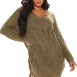 Fashion Nova Sarabeth Sweater Mini Dress - Olive 20 Fashion Nova Sarabeth Sweater Mini Dress - Olive -Fashion Nova Dresses Shop 08 10 21Studio2 SN RL 14 24 03 55 JD10963 Olive 8883 KL